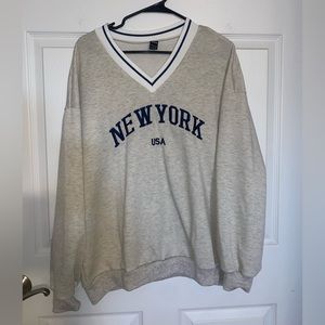 New York V-neck Pullover